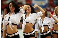 Sport and Fitness: Cheerleader girls at the FIBA World Championships 2010