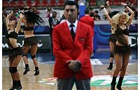 Sport and Fitness: Cheerleader girls at the FIBA World Championships 2010