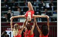 Sport and Fitness: Cheerleader girls at the FIBA World Championships 2010