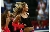 Sport and Fitness: Cheerleader girls at the FIBA World Championships 2010