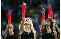 Sport and Fitness: Cheerleader girls at the FIBA World Championships 2010