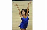 Sport and Fitness: Cheerleader girls at the FIBA World Championships 2010