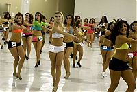 Sport and Fitness: cheerleader girls training