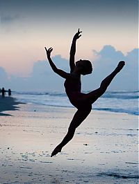 Sport and Fitness: ballet dancing pose