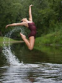 Sport and Fitness: ballet dancing pose