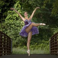 Sport and Fitness: ballet dancing pose