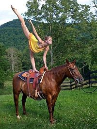 Sport and Fitness: ballet dancing pose