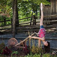 Sport and Fitness: ballet dancing pose