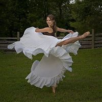 Sport and Fitness: ballet dancing pose