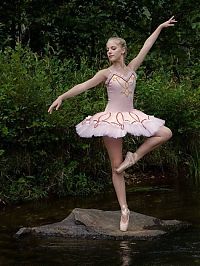 Sport and Fitness: ballet dancing pose