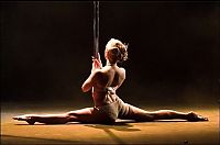 Sport and Fitness: pole dancing girl