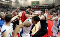 Sport and Fitness: massive brawl at china vs brazil basketball game