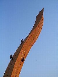 Sport and Fitness: Excalibur climbing wall, Groningen, The Netherlands