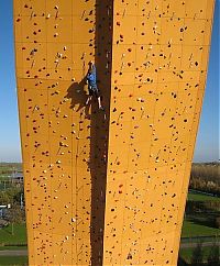 Sport and Fitness: Excalibur climbing wall, Groningen, The Netherlands