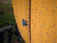 Sport and Fitness: Excalibur climbing wall, Groningen, The Netherlands