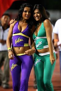 Sport and Fitness: Las Porristas, cheerleader girls from South and Latin America