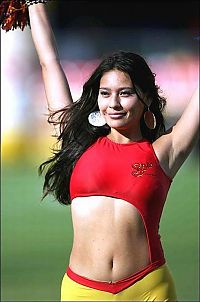 Sport and Fitness: Las Porristas, cheerleader girls from South and Latin America