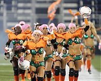 Sport and Fitness: Lingerie Football League girls