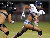 Sport and Fitness: Lingerie Football League girls