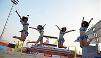 Sport and Fitness: asian cheerleader girls