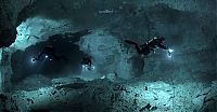 Sport and Fitness: cave diving