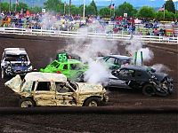 Sport and Fitness: demolition derby