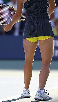 Sport and Fitness: tennis buttock