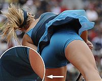 Sport and Fitness: tennis buttock