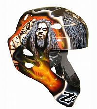 Sport and Fitness: hockey goalie mask