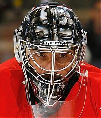 Sport and Fitness: hockey goalie mask