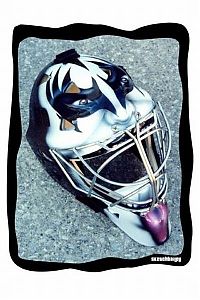 Sport and Fitness: hockey goalie mask