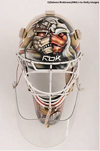 Sport and Fitness: hockey goalie mask