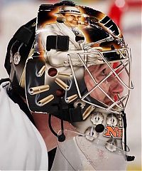 Sport and Fitness: hockey goalie mask