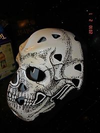 Sport and Fitness: hockey goalie mask