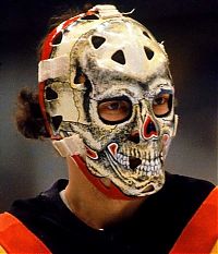 Sport and Fitness: hockey goalie mask