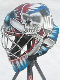 Sport and Fitness: hockey goalie mask