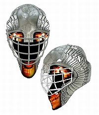 Sport and Fitness: hockey goalie mask