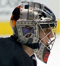 Sport and Fitness: hockey goalie mask