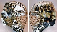 Sport and Fitness: hockey goalie mask