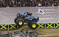 Sport and Fitness: 7-year old monster truck driver