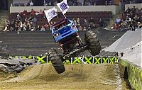 Sport and Fitness: 7-year old monster truck driver