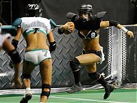 Sport and Fitness: Lingerie Bowl girls