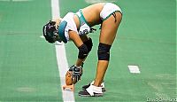 Sport and Fitness: Lingerie Bowl girls