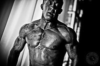 Sport and Fitness: bodybuilding pose