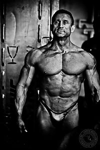 Sport and Fitness: bodybuilding pose