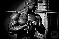 Sport and Fitness: bodybuilding pose