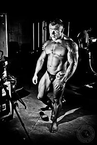 Sport and Fitness: bodybuilding pose