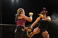 Sport and Fitness: Mixed Martial Arts (MMA) girl fighters