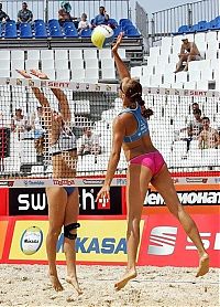 Sport and Fitness: volleyball girls