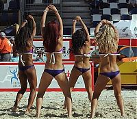 Sport and Fitness: volleyball girls